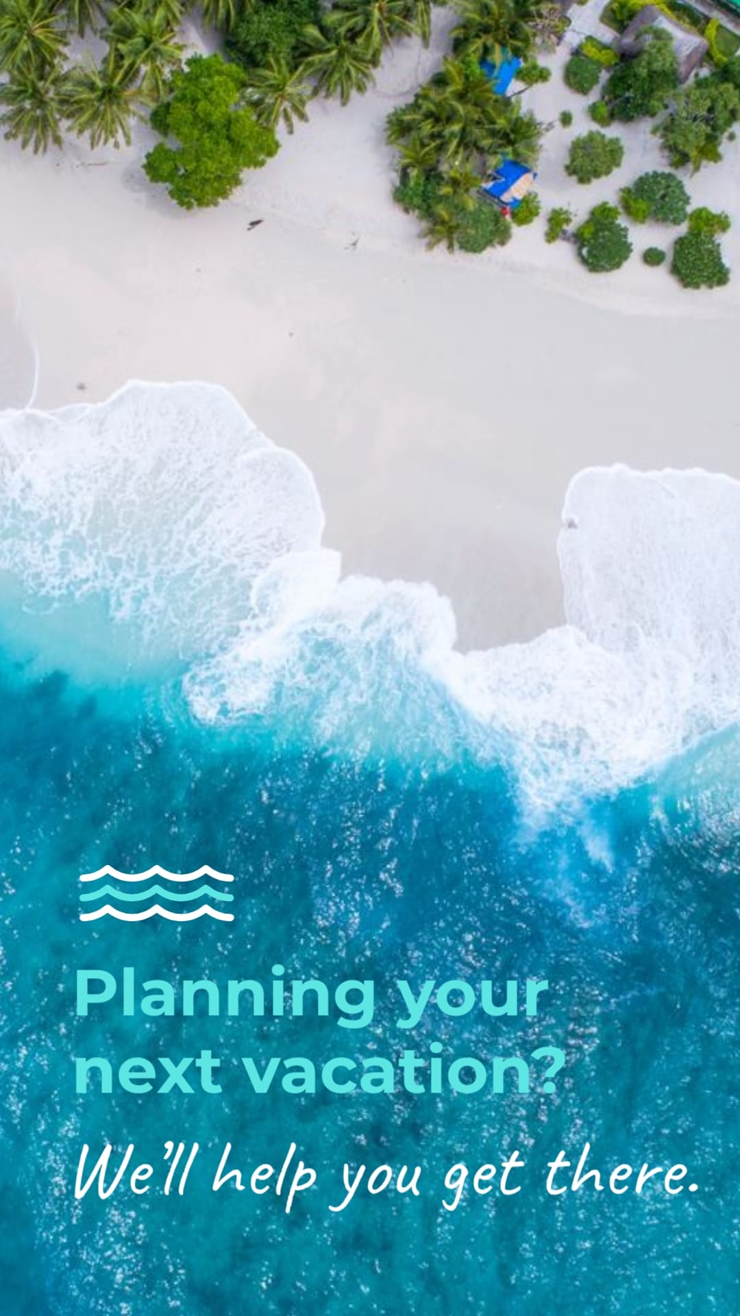 Travel Agency Facebook Video Ad Vertical Template