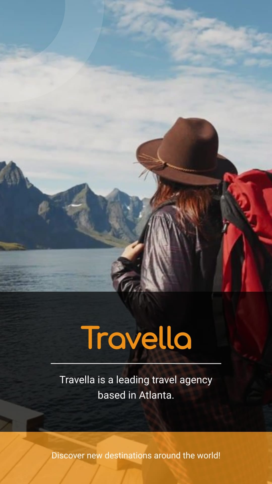 Travel Agency Recruitment Video Vertical Template