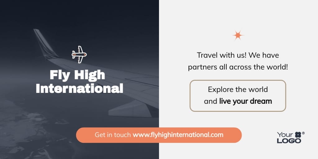 Travel Agency Twitter Post Template