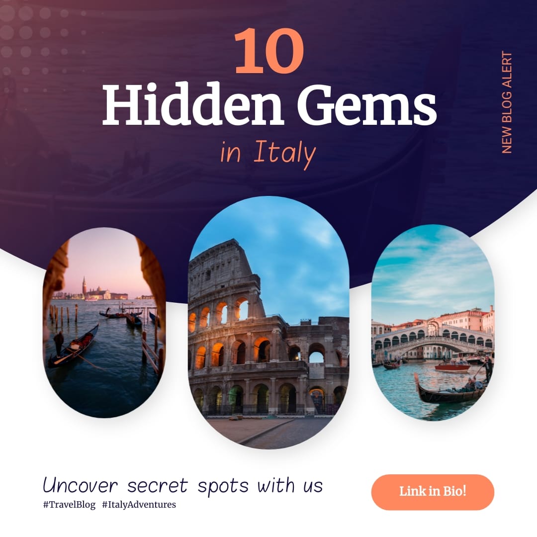 Travel Blog Update Instagram Post Template