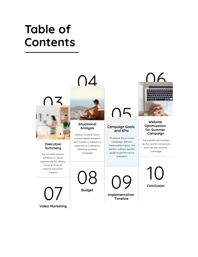 Travel Company Marketing Strategy Template - Slide 2 Travel Company Marketing Strategy Template - Slide 2