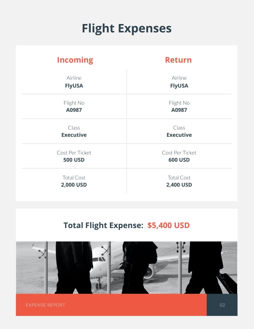 Travel Expense Report