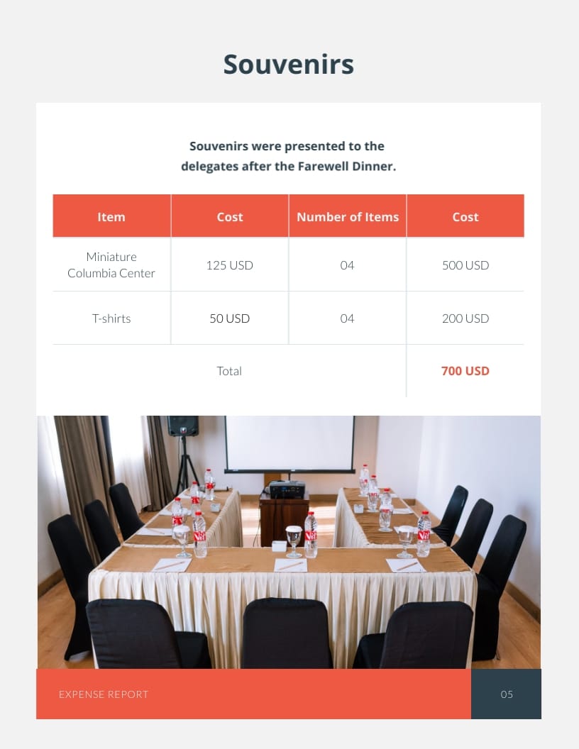 Travel Expense Report