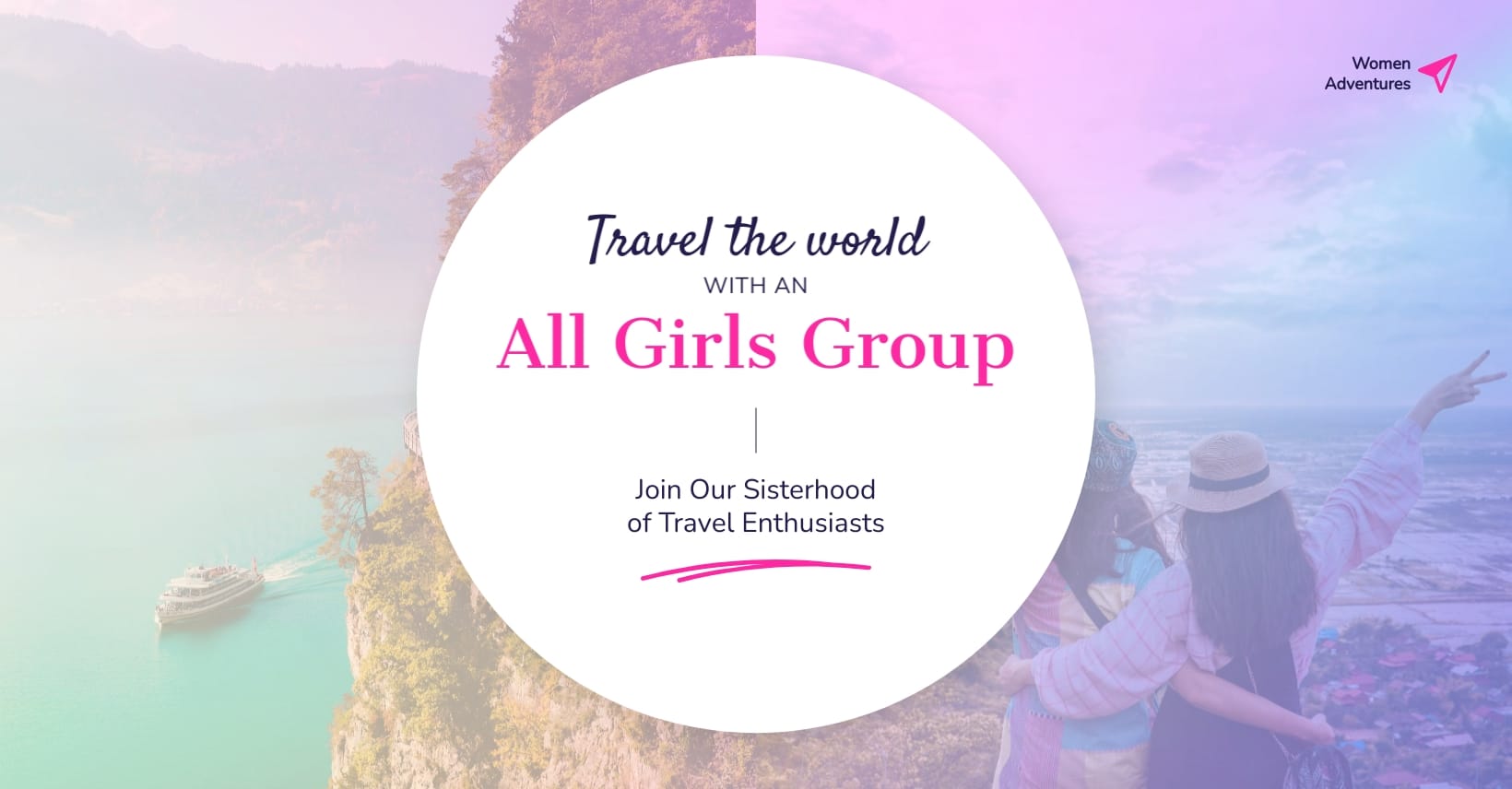 Travel Facebook Group Cover Template