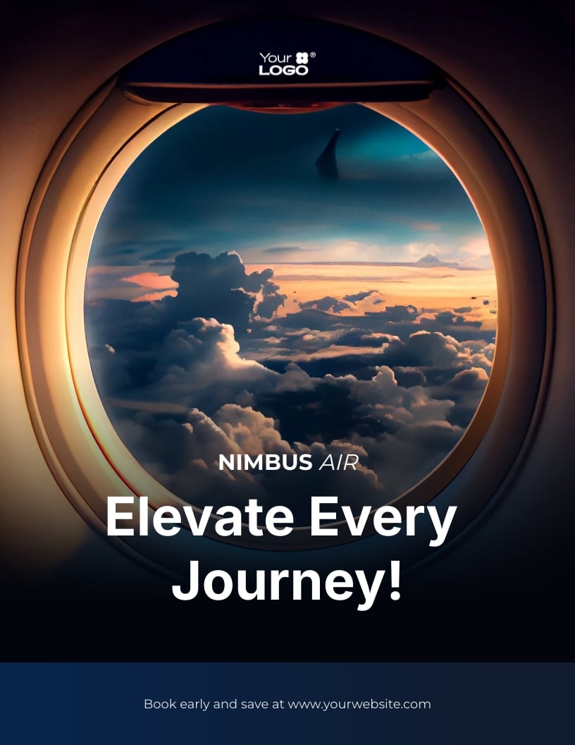 Travel Magazine Advertisement Template