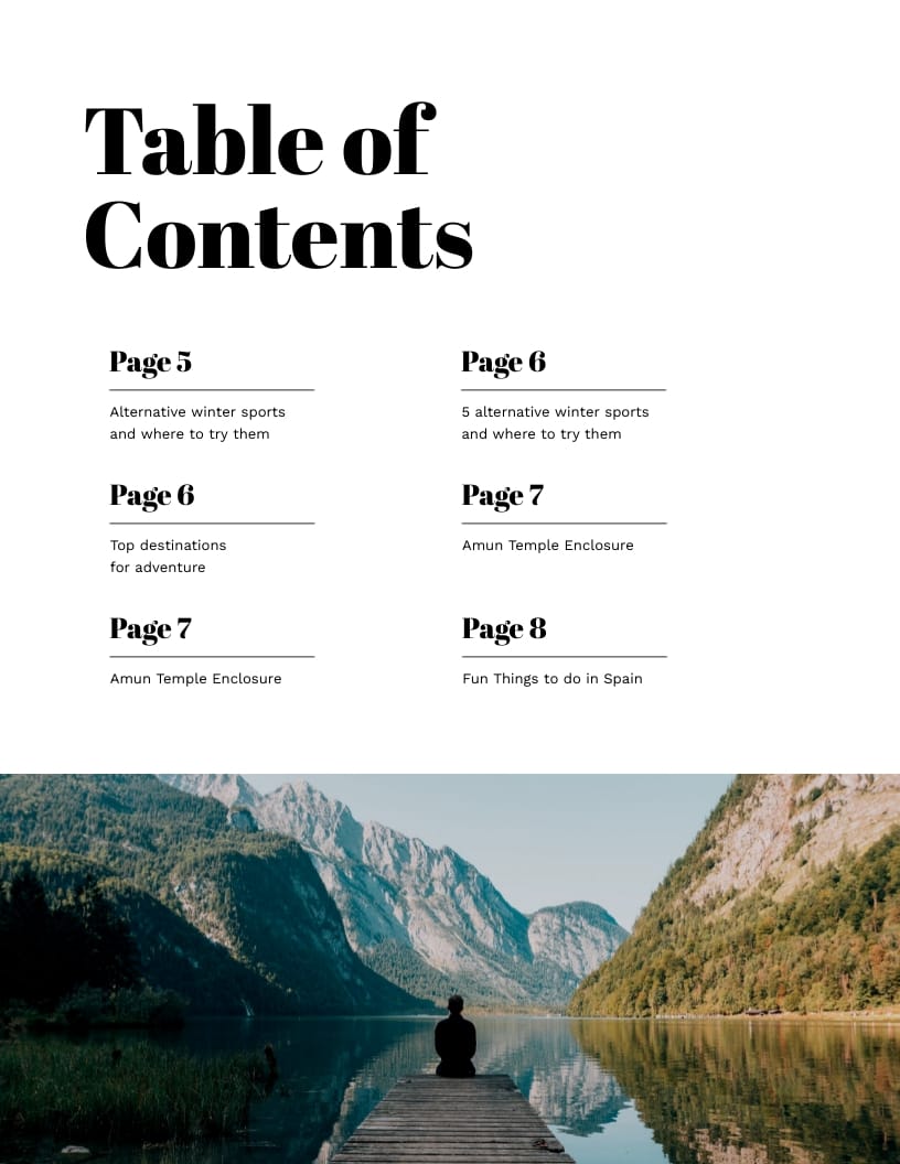 Travel Magazine Template - Slide 2 Travel Magazine Template - Slide 2