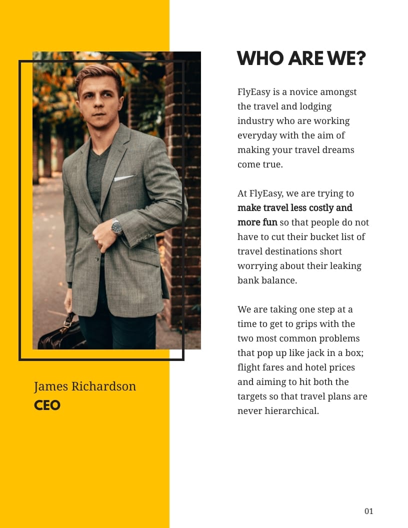 Travel App White Paper Template - Slide 3 Travel App White Paper Template - Slide 3