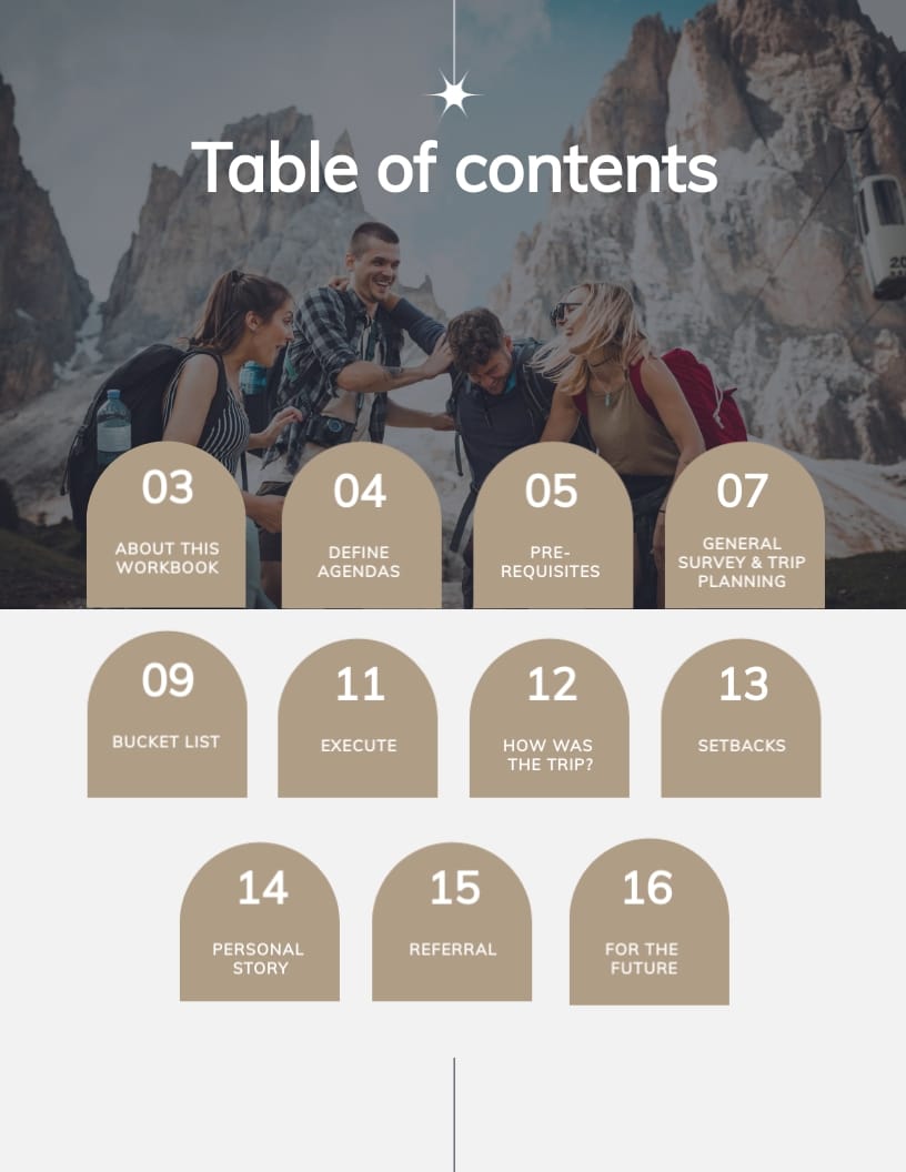 Traveling Workbook Template - Slide 2 Traveling Workbook Template - Slide 2