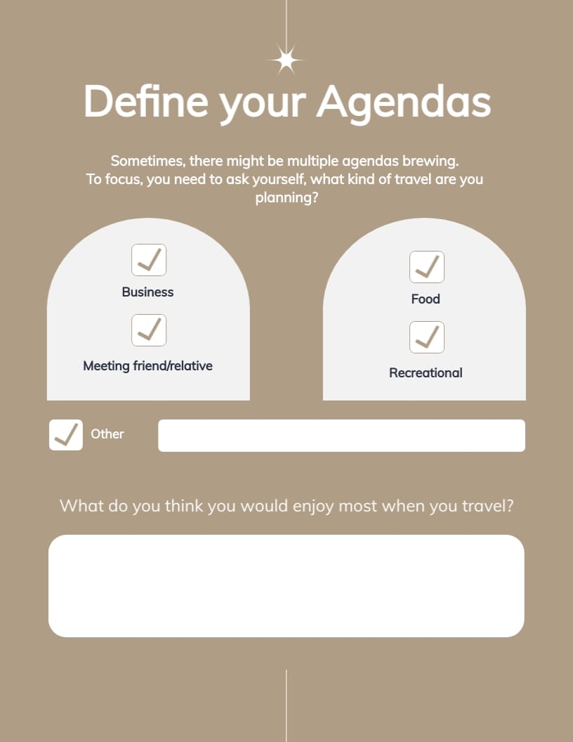 Traveling Workbook Template - Slide 4 Traveling Workbook Template - Slide 4