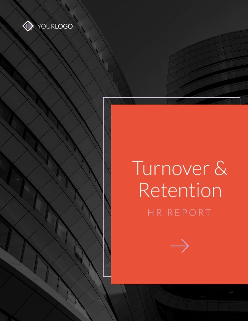 Turnover and Retention HR Report Template
