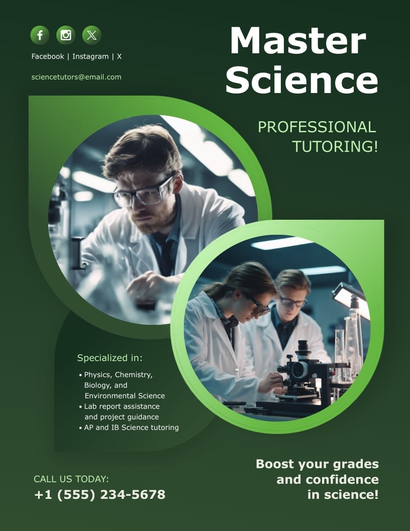 Tutoring Flyer Template