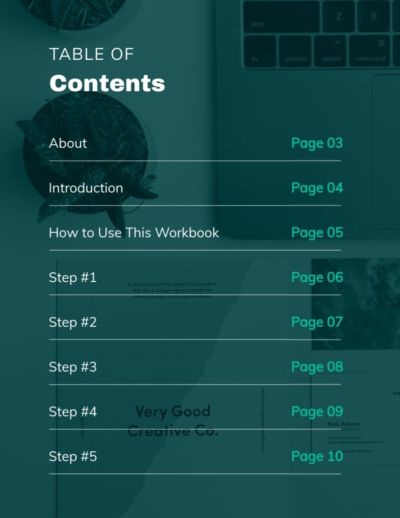 UI Design Workbook Template | Visme