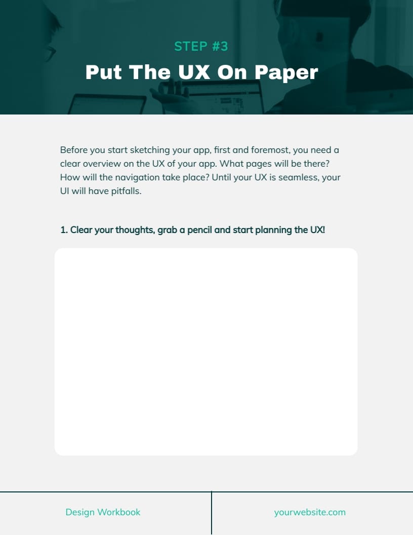 UI Design Workbook Template - Slide 8 UI Design Workbook Template - Slide 8