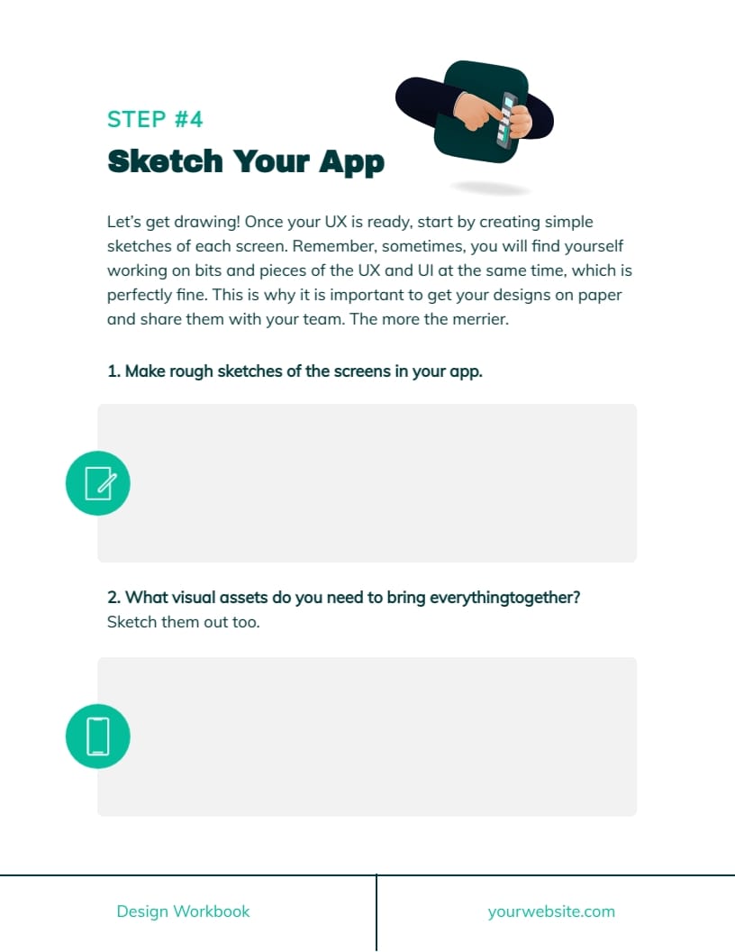 UI Design Workbook Template - Slide 9 UI Design Workbook Template - Slide 9