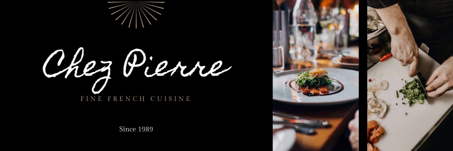 Upscale Restaurant Twitter X Header Template