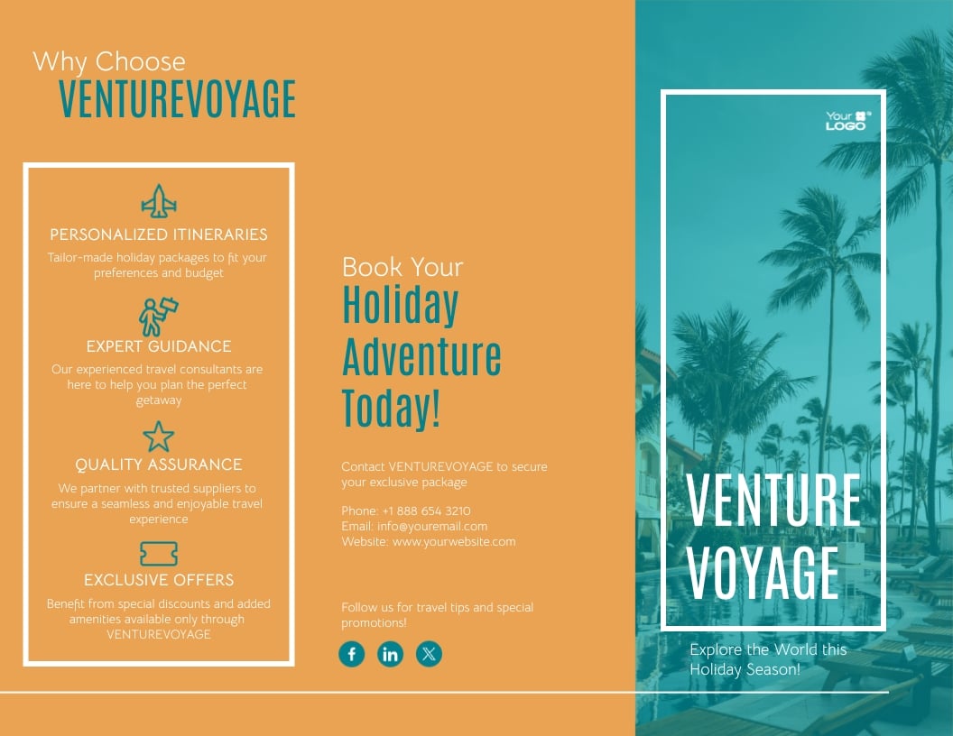 Vacation Brochure Template