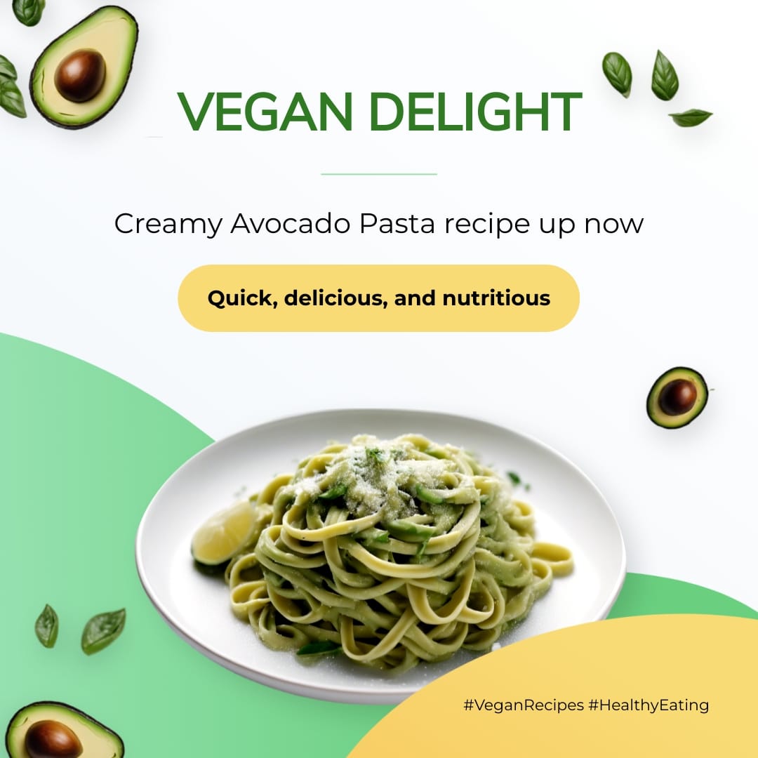 Vegan Recipe Share Instagram Post Template