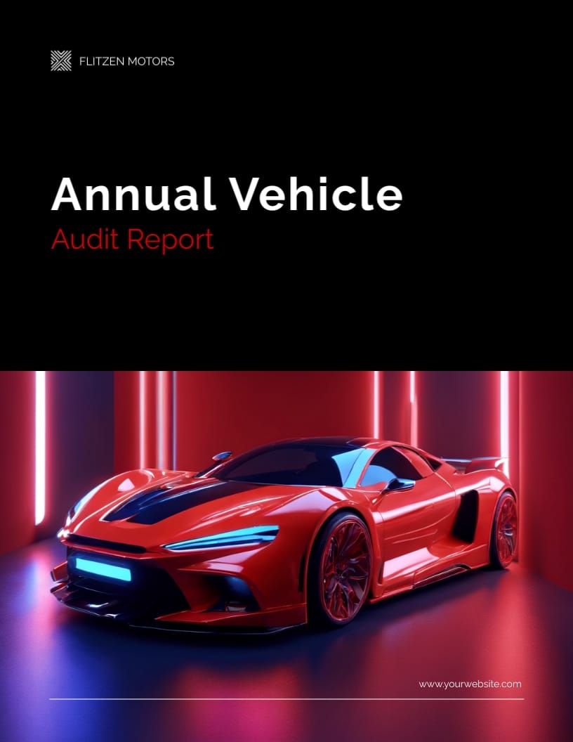 Vehicle Health Audit Report Template