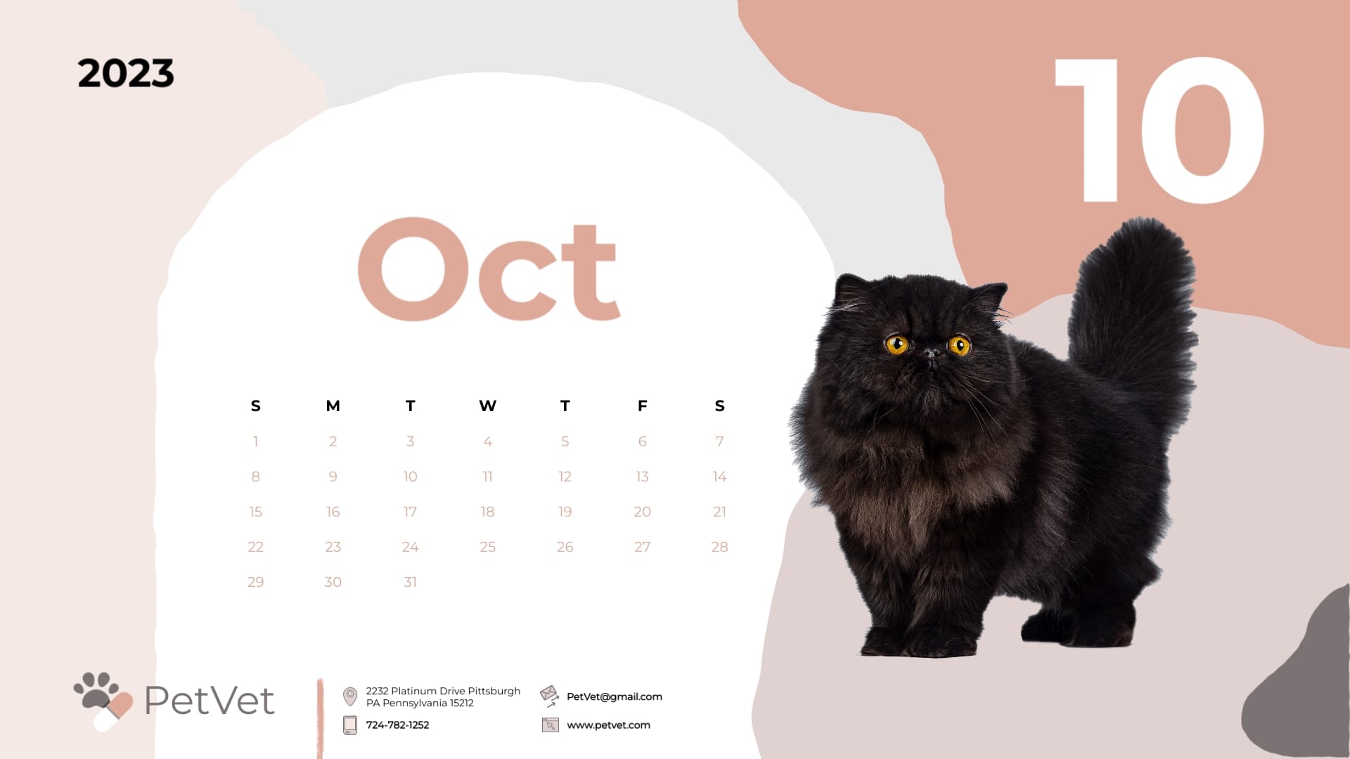 Veterinarian Firm Calendar Template - Slide 10 Veterinarian Firm Calendar Template - Slide 10