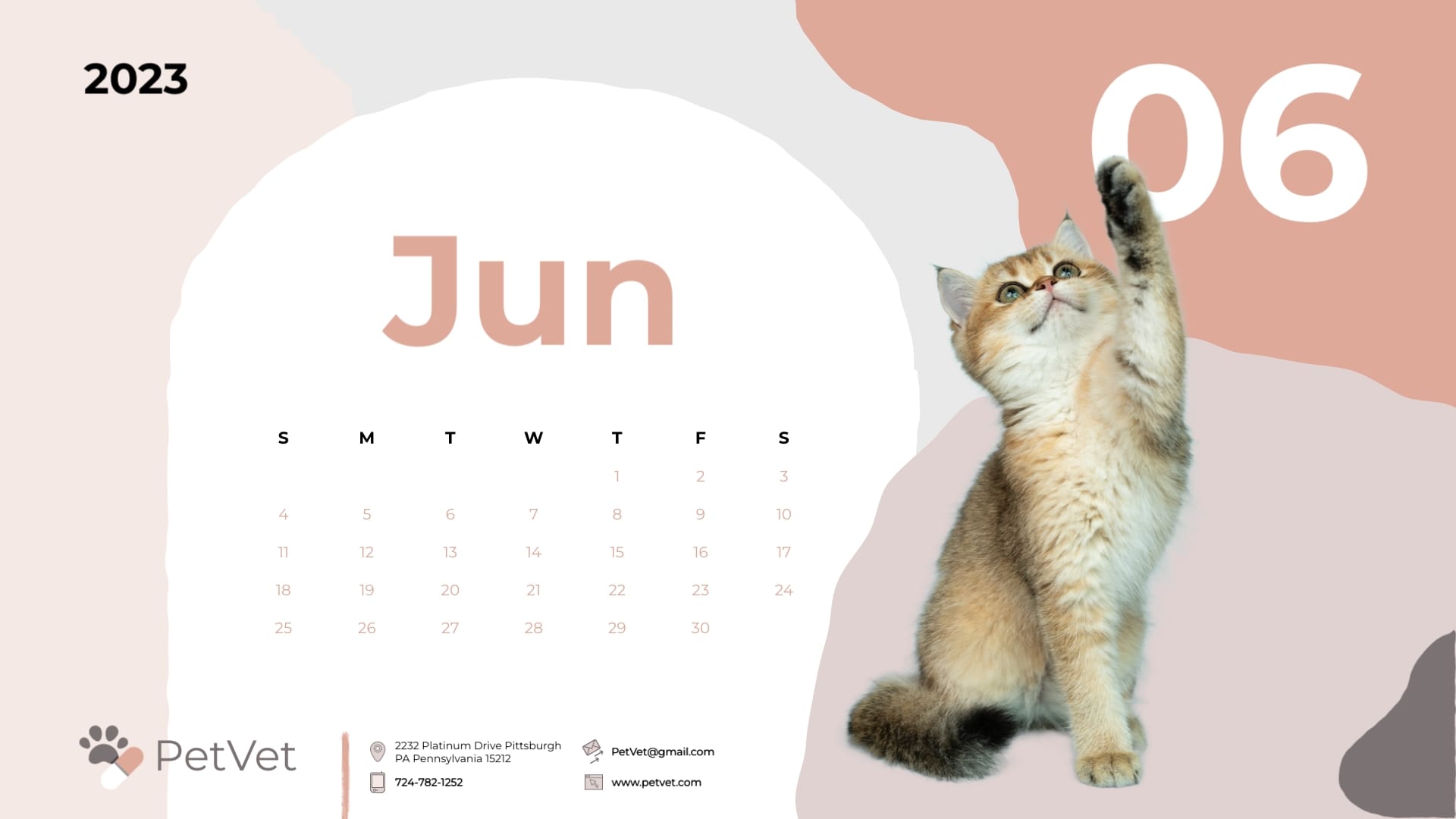 Veterinarian Firm Calendar Template - Slide 6 Veterinarian Firm Calendar Template - Slide 6