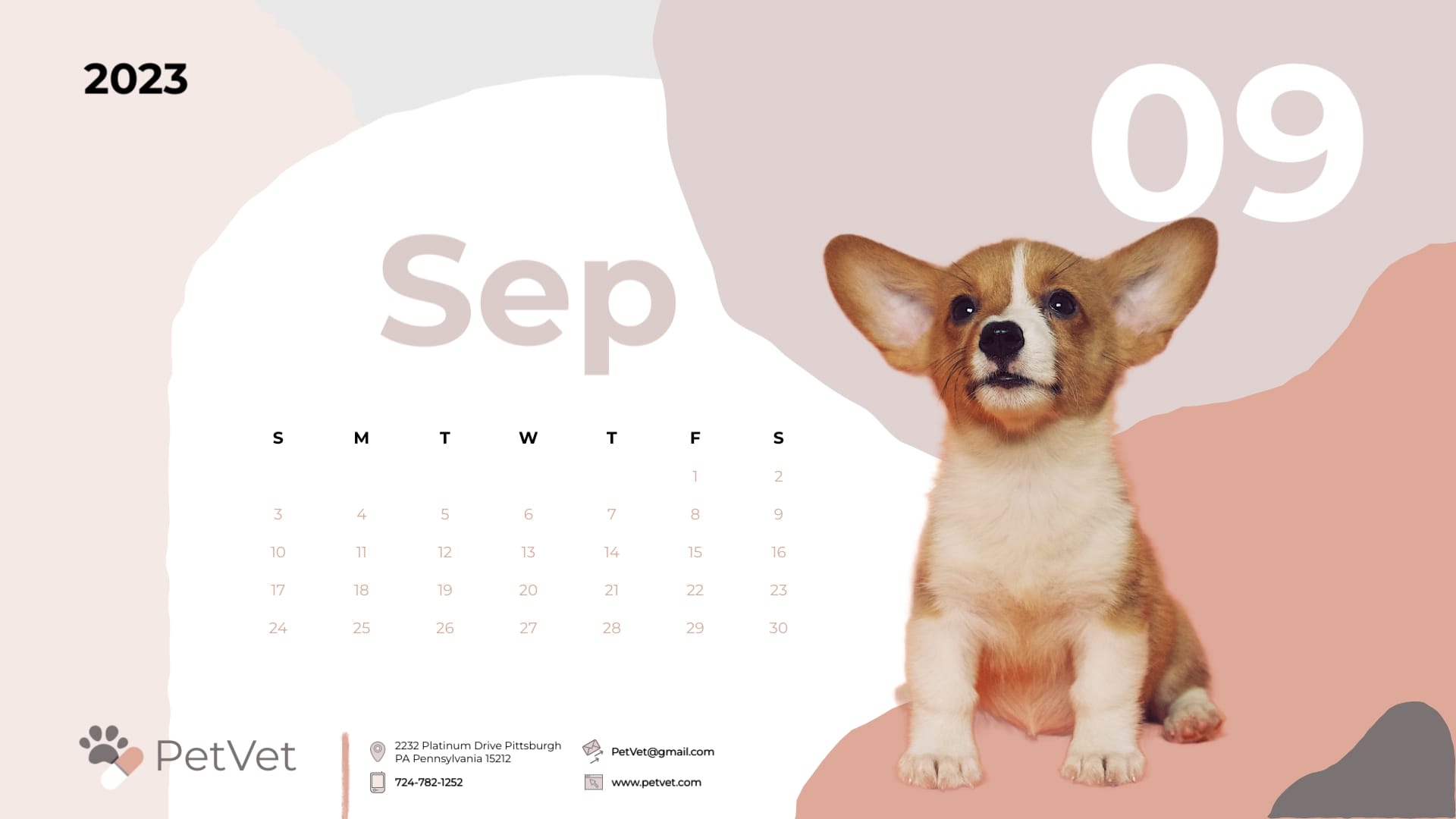 Veterinarian Firm Calendar Template - Slide 9 Veterinarian Firm Calendar Template - Slide 9