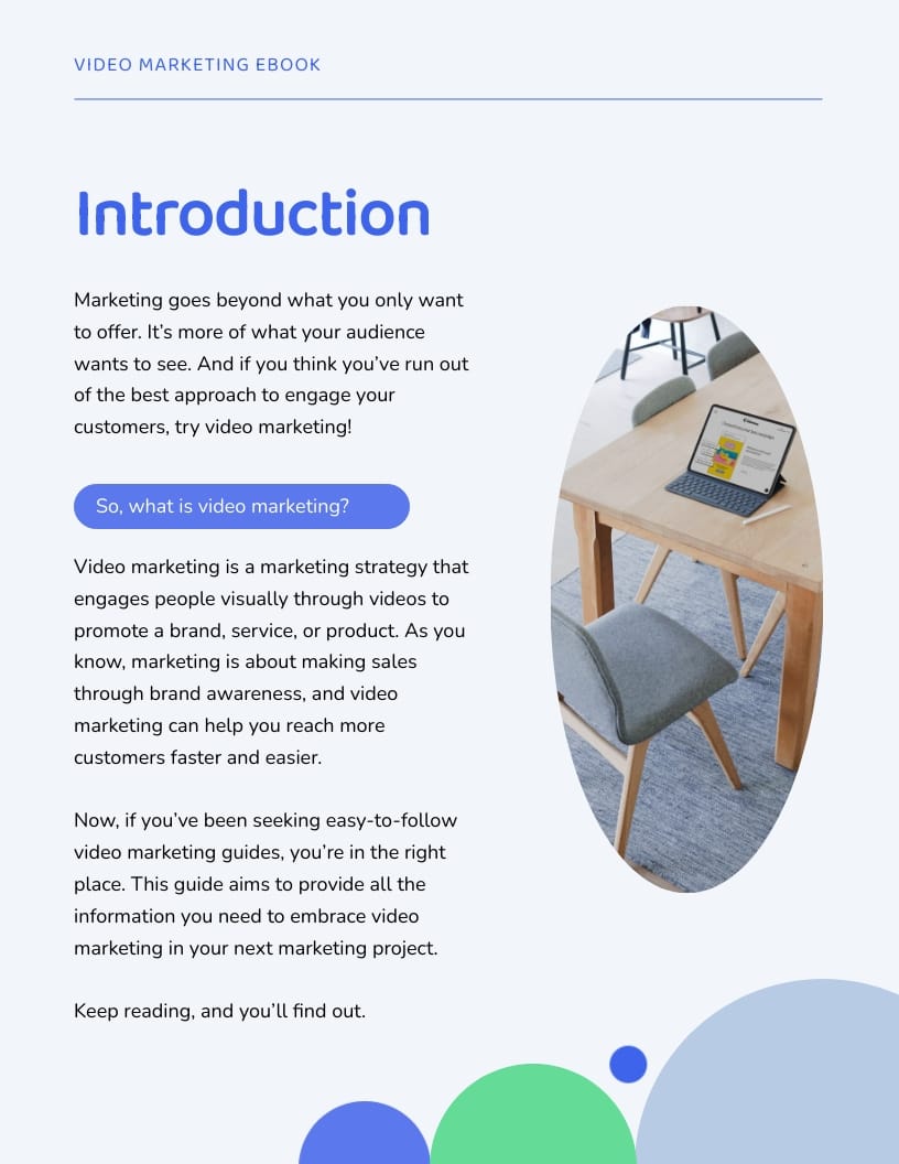 Video Marketing Ebook