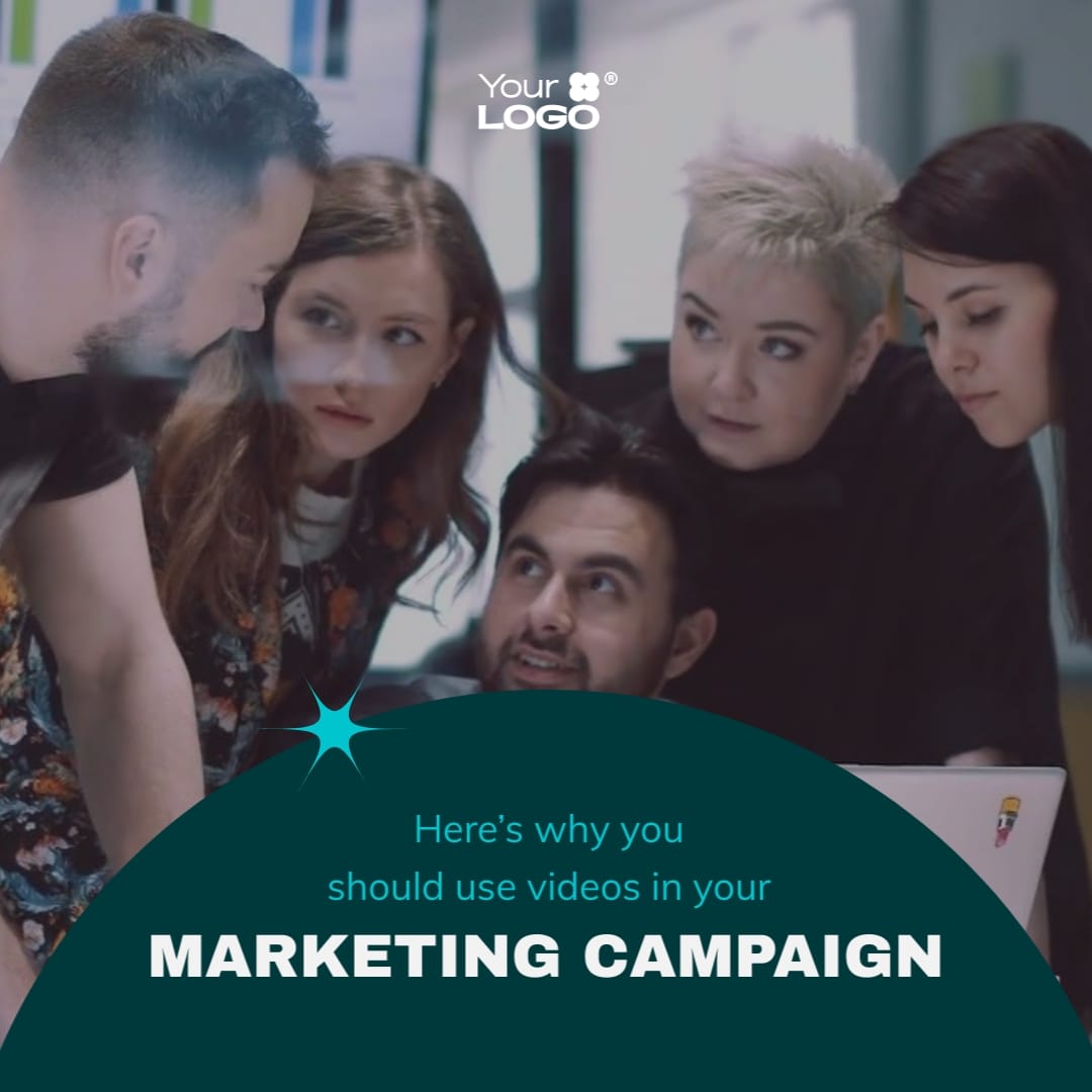 Video Marketing Stats Instagram Post Video Template
