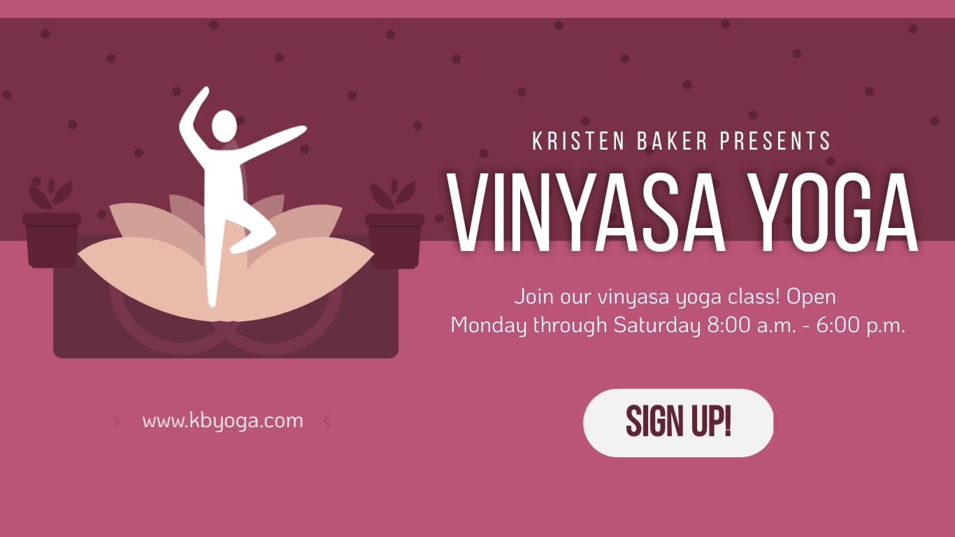 Vinyasa Yoga - Facebook Ad Template