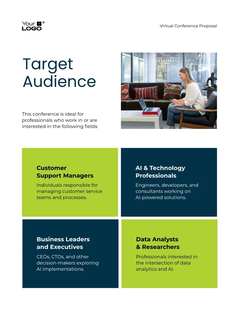 Virtual Conference Proposal Template - Slide 5 Virtual Conference Proposal Template - Slide 5