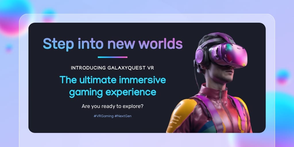 Virtual Reality Gaming X Post Template