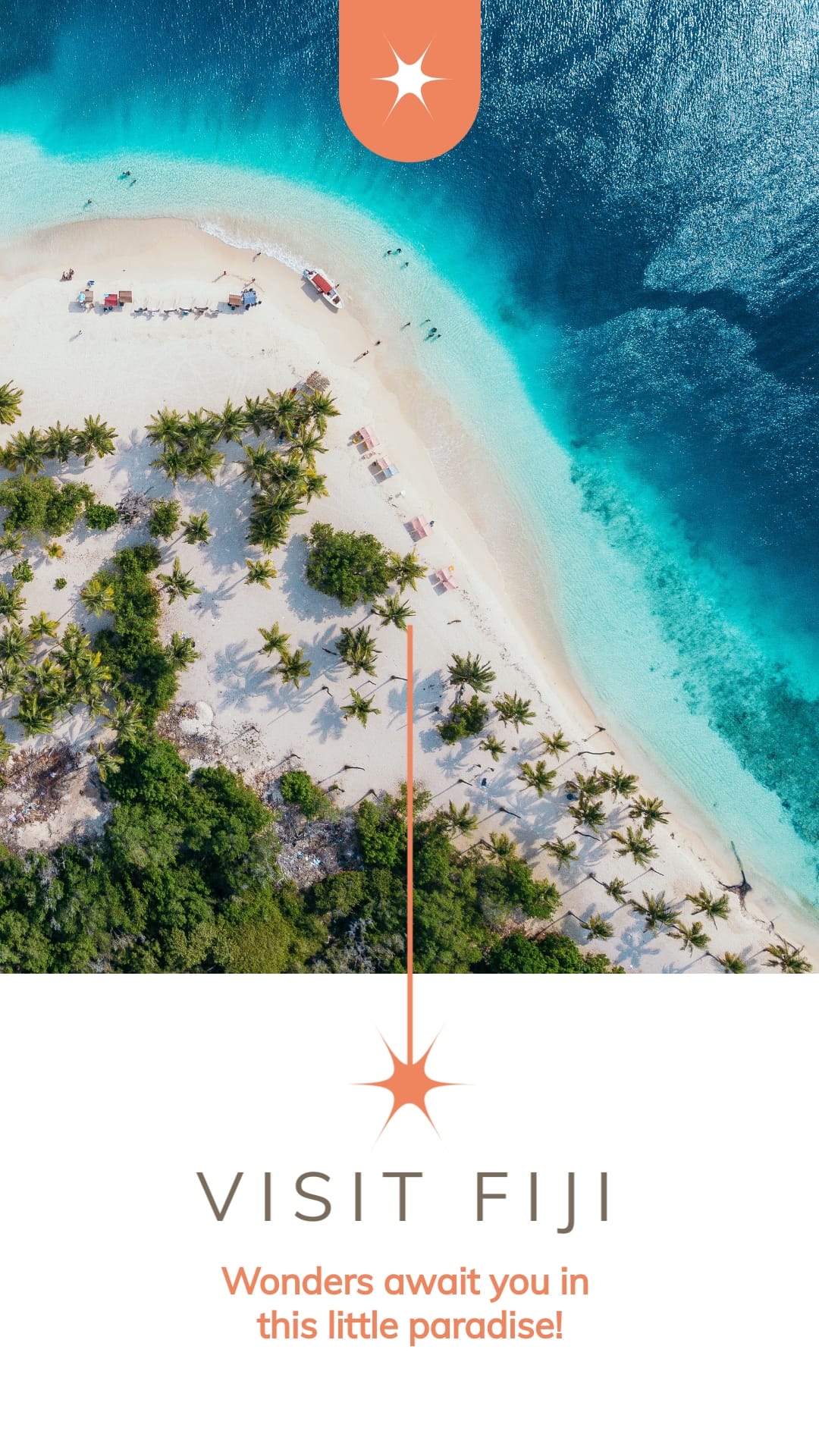 Visit Fiji Facebook Story Template