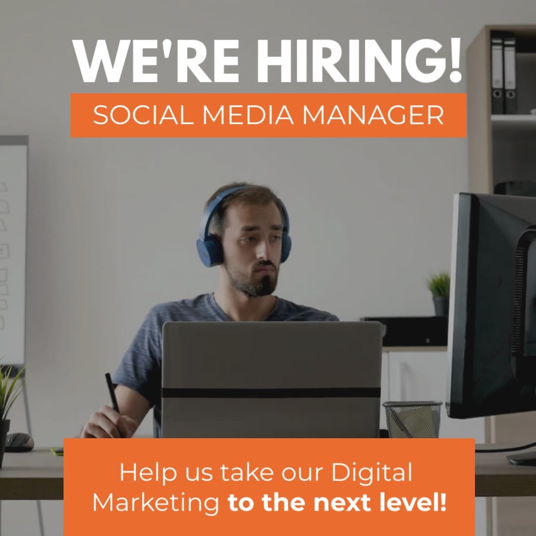 We Are Hiring Twitter Video Ad Square Template