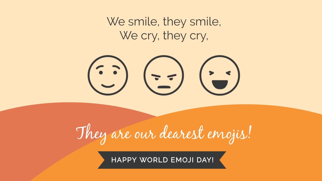 We Smile Emoji Animated Wide Template