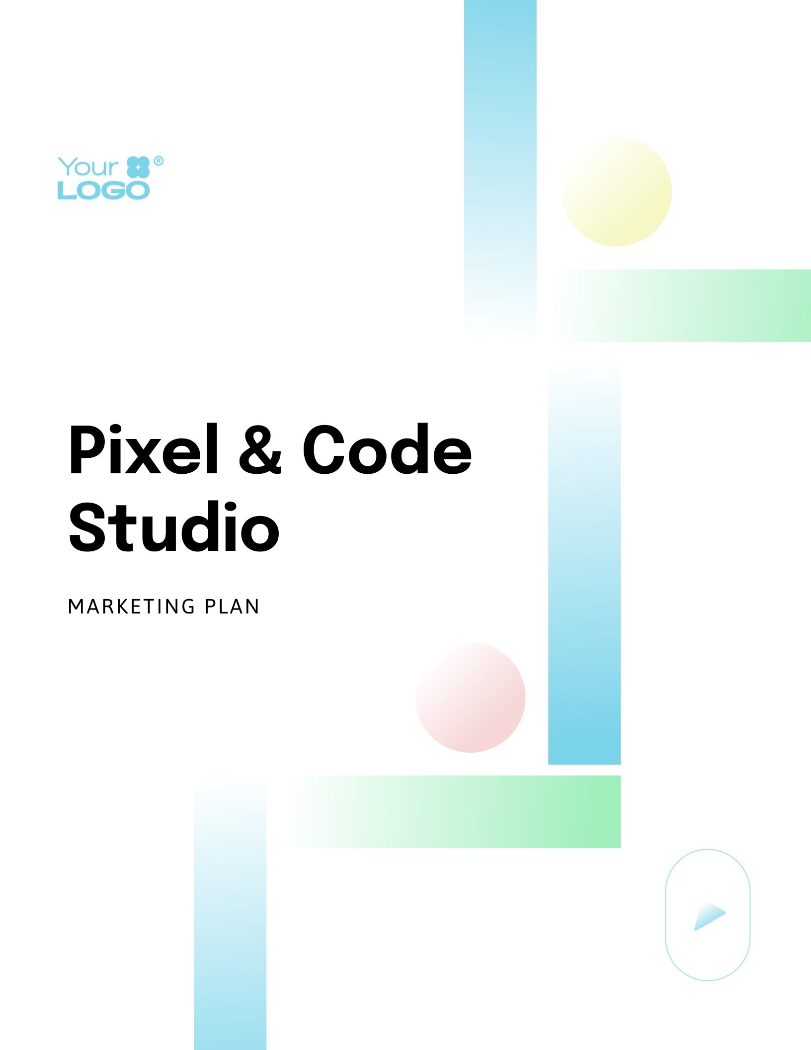 Web Design Company Marketing Strategy Plan Template