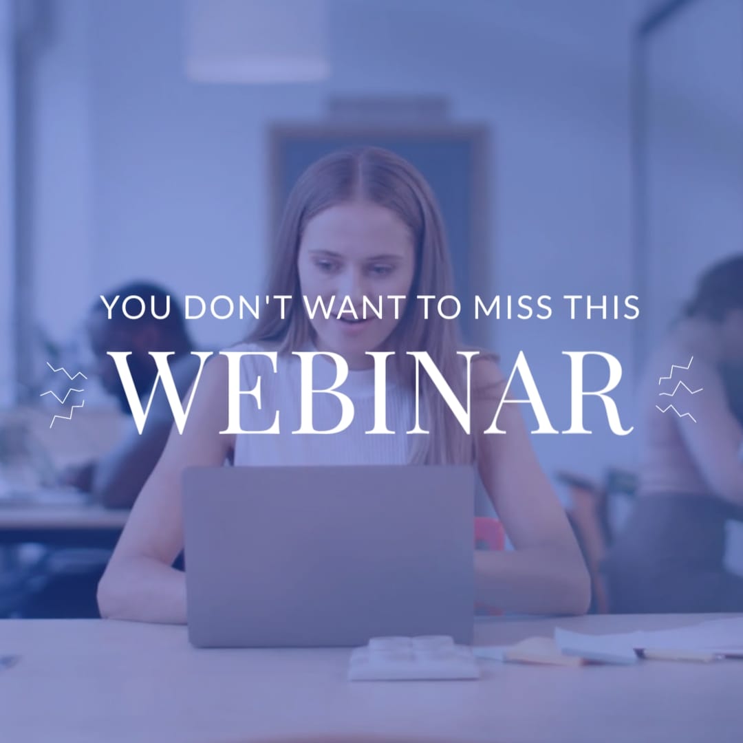 Webinar Trailer Video Square Template