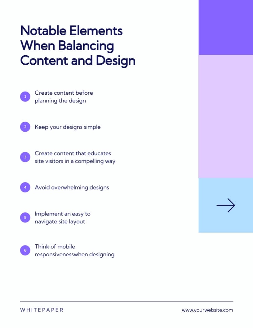 Website Design White Paper Template - Slide 7 Website Design White Paper Template - Slide 7