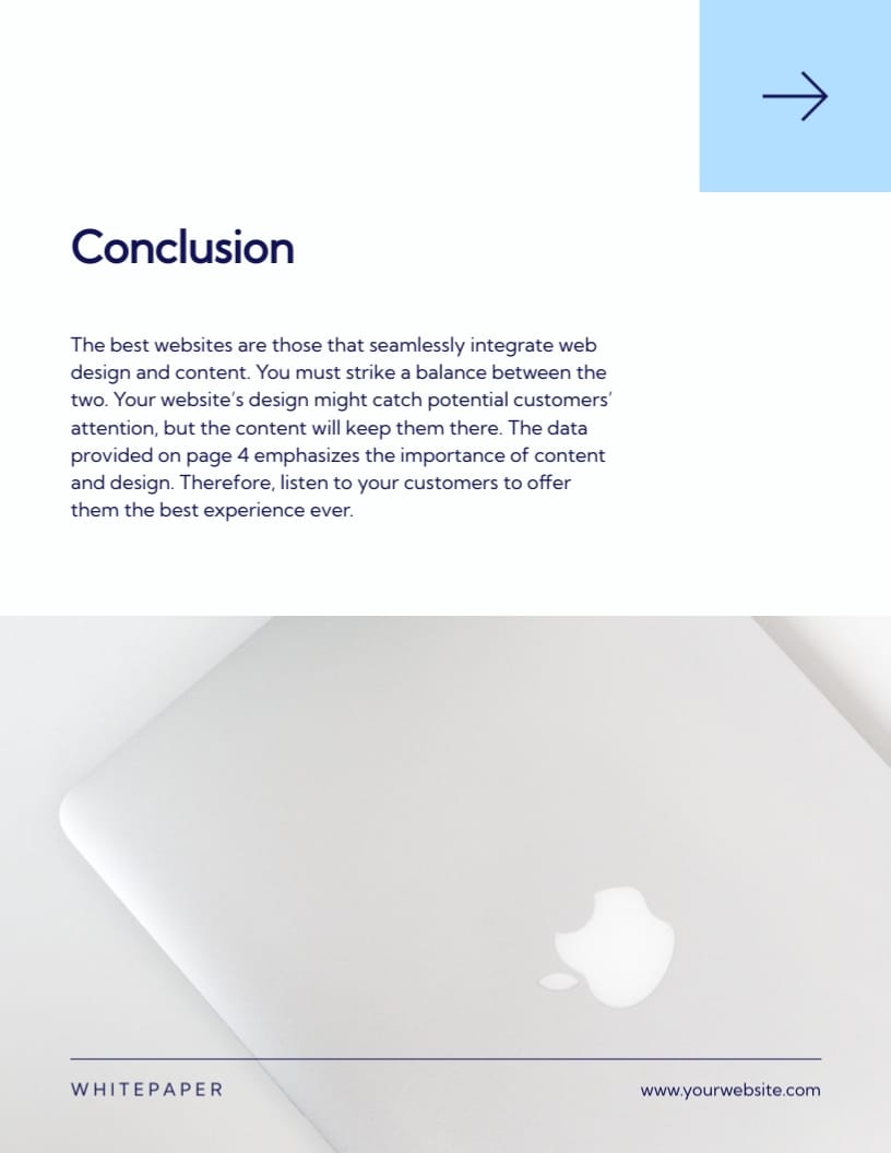 Website Design White Paper Template - Slide 8 Website Design White Paper Template - Slide 8