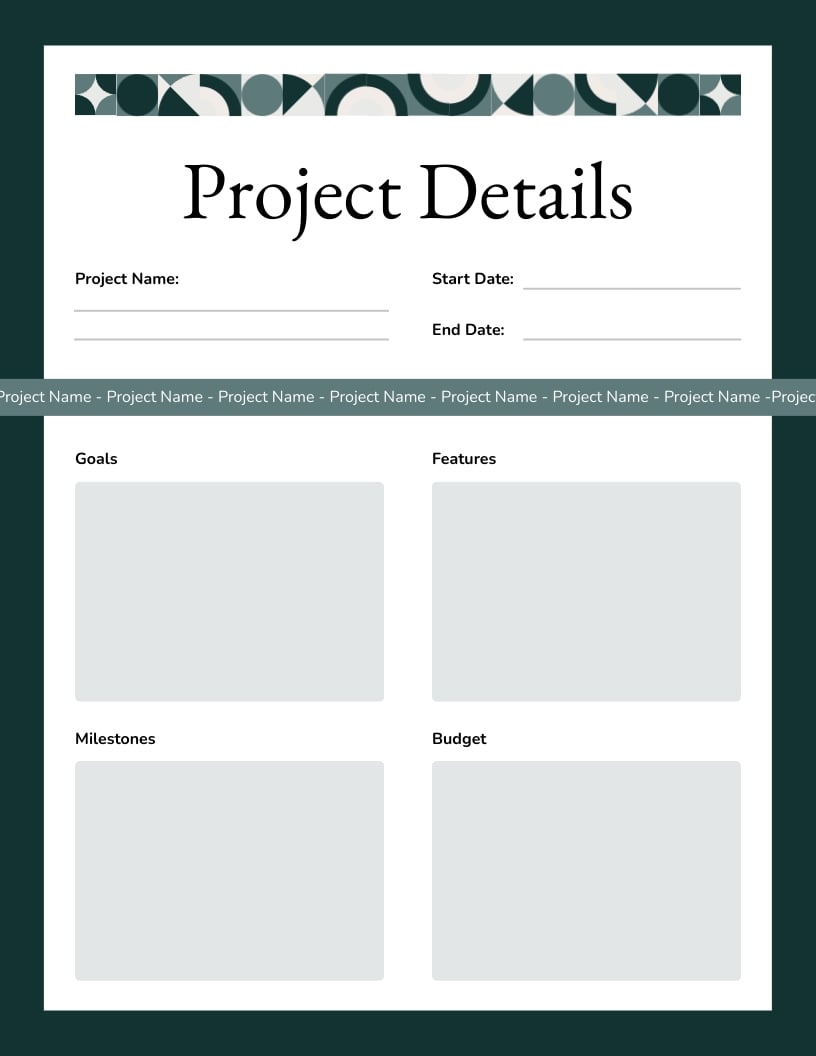Making A Planner Templates