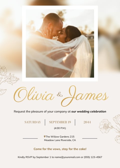 Wedding Invitation Template Wedding Invitation Template