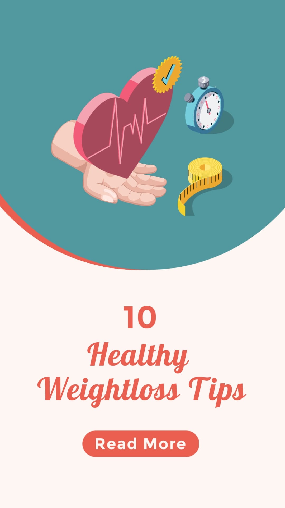 Weightloss Tips Vertical Template