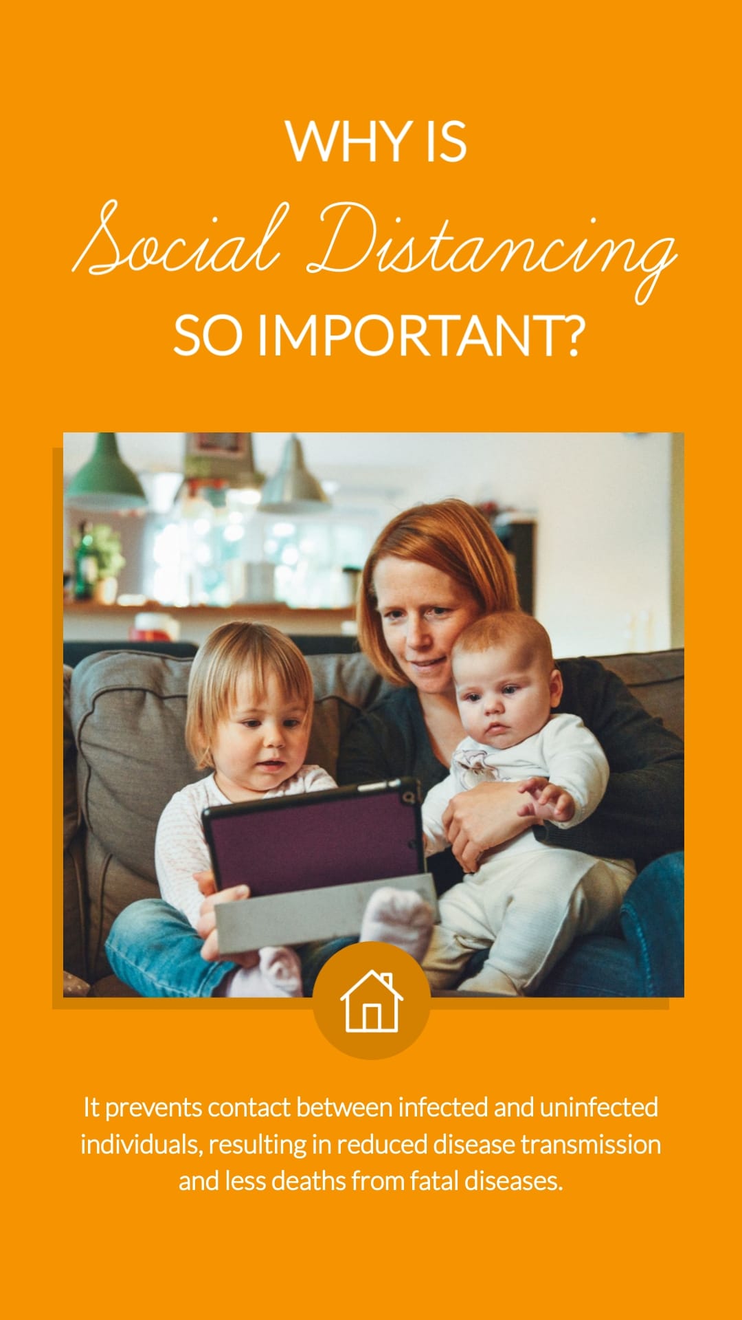 Why is Social Distancing Important Animated Vertical Template