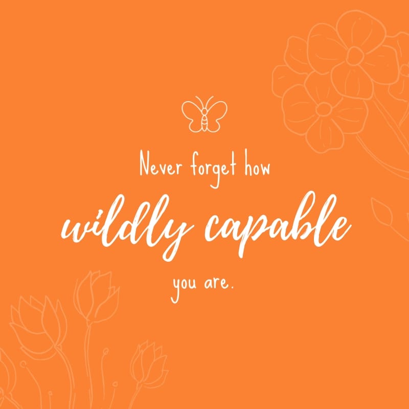 Wildly Capable Blog Graphic Medium Template