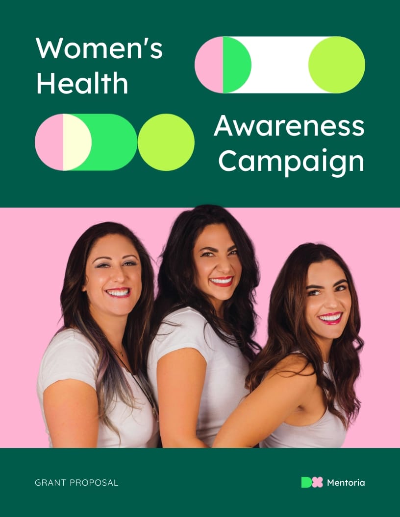 Women’s Health Campaign Grant Proposal Template