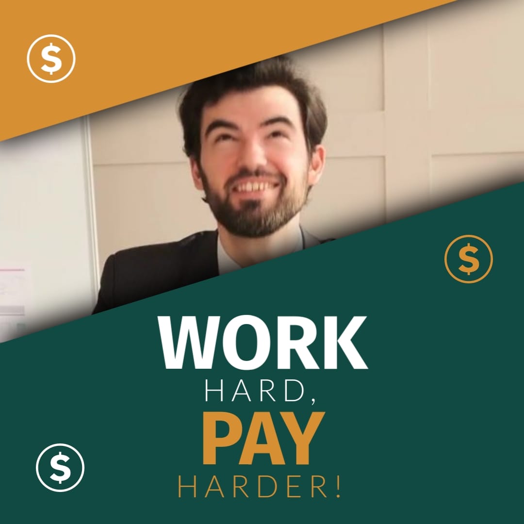 Work Hard Intro Square Template