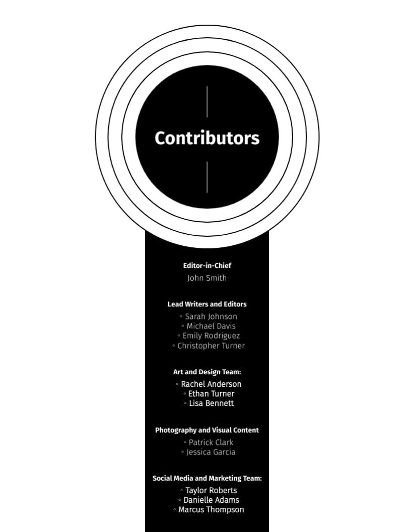 Work-Life Magazine Template - Slide 3 Work-Life Magazine Template - Slide 3