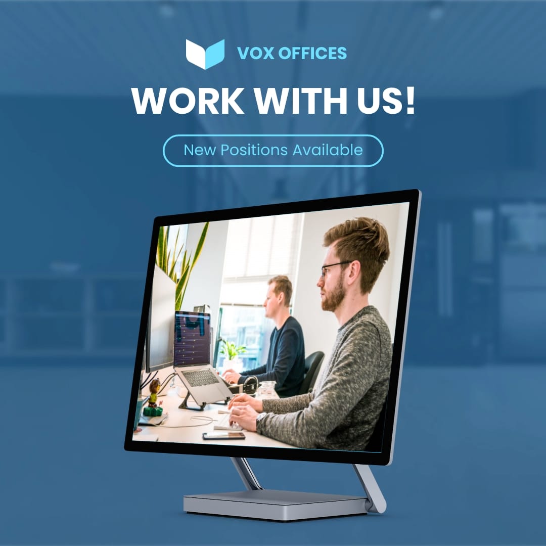 Work With Us Mockup Square Template