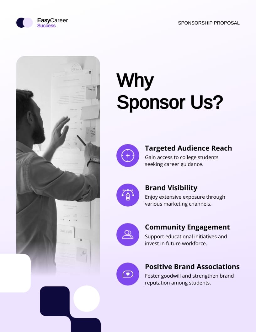 Workshop Sponsorship Proposal Template - Slide 5 Workshop Sponsorship Proposal Template - Slide 5