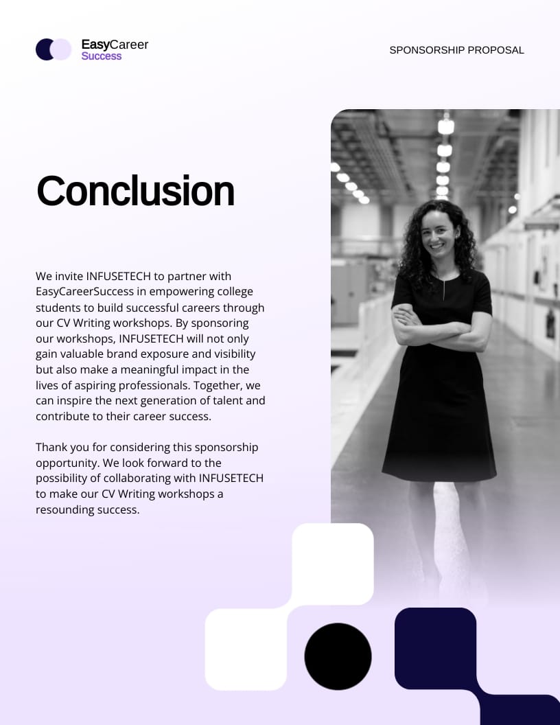 Workshop Sponsorship Proposal Template - Slide 7 Workshop Sponsorship Proposal Template - Slide 7