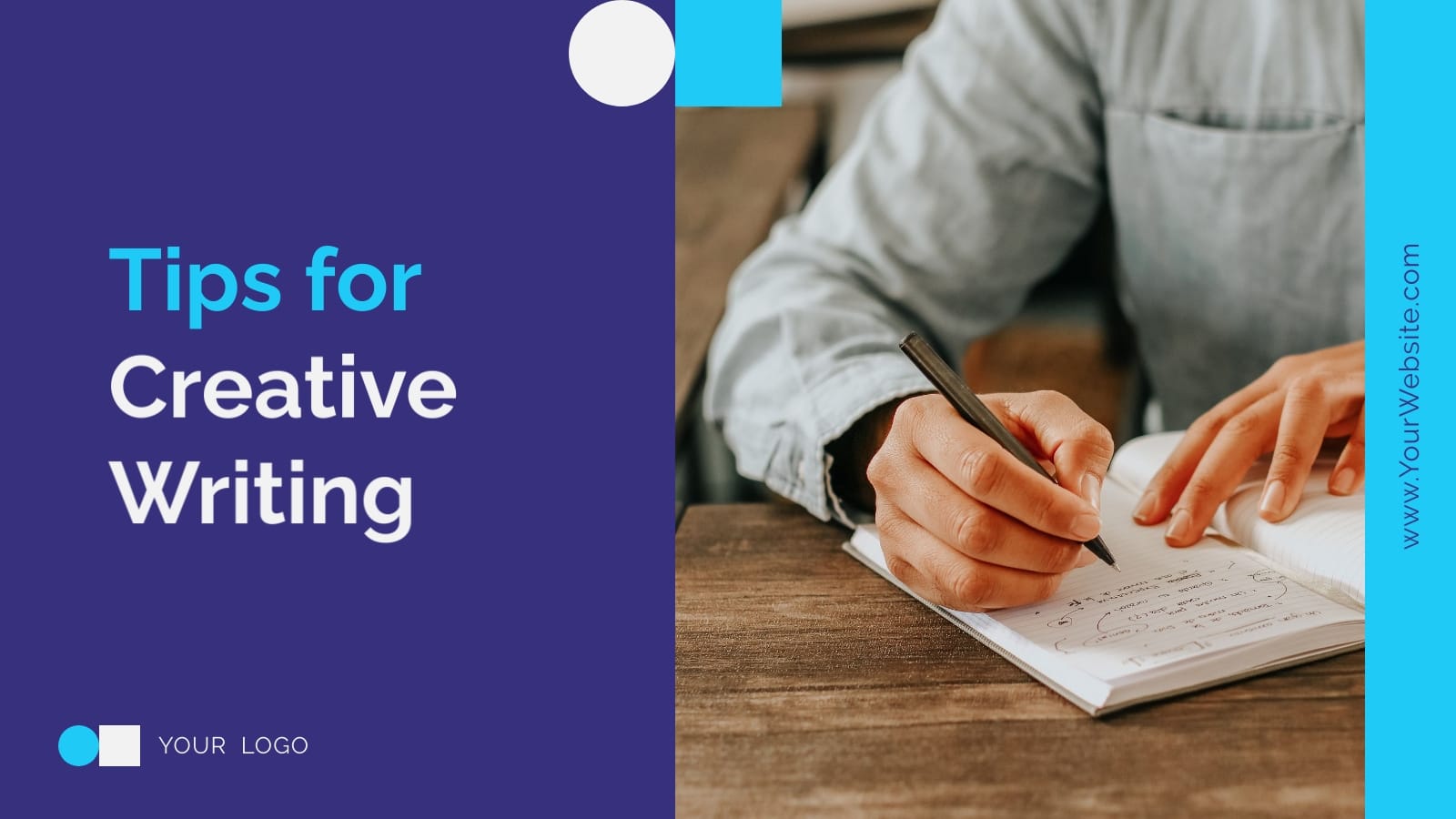 Writing Tips Twitter X Carousel Post Template