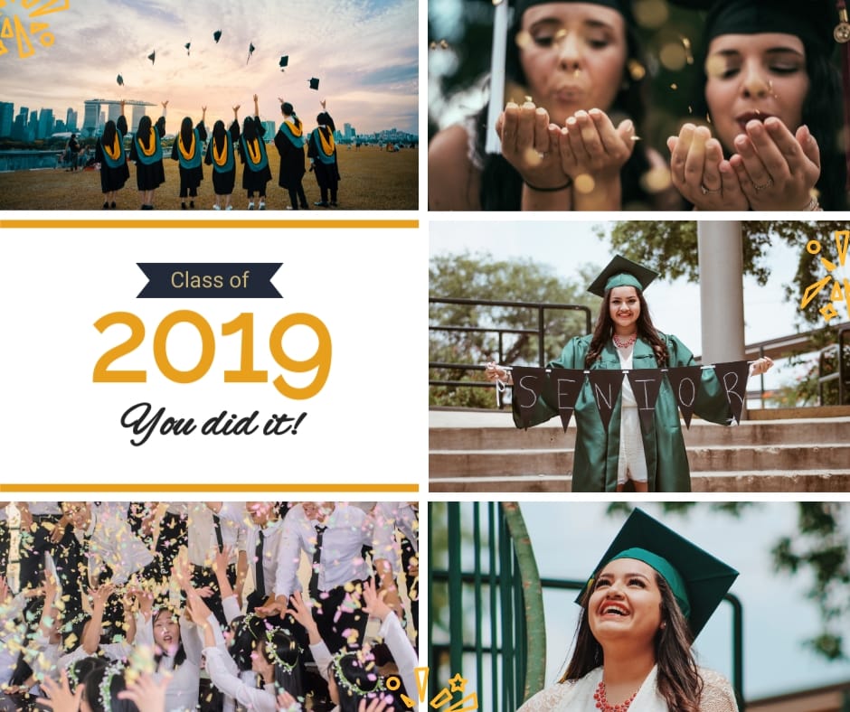 You Did It Graduate Facebook Post Template